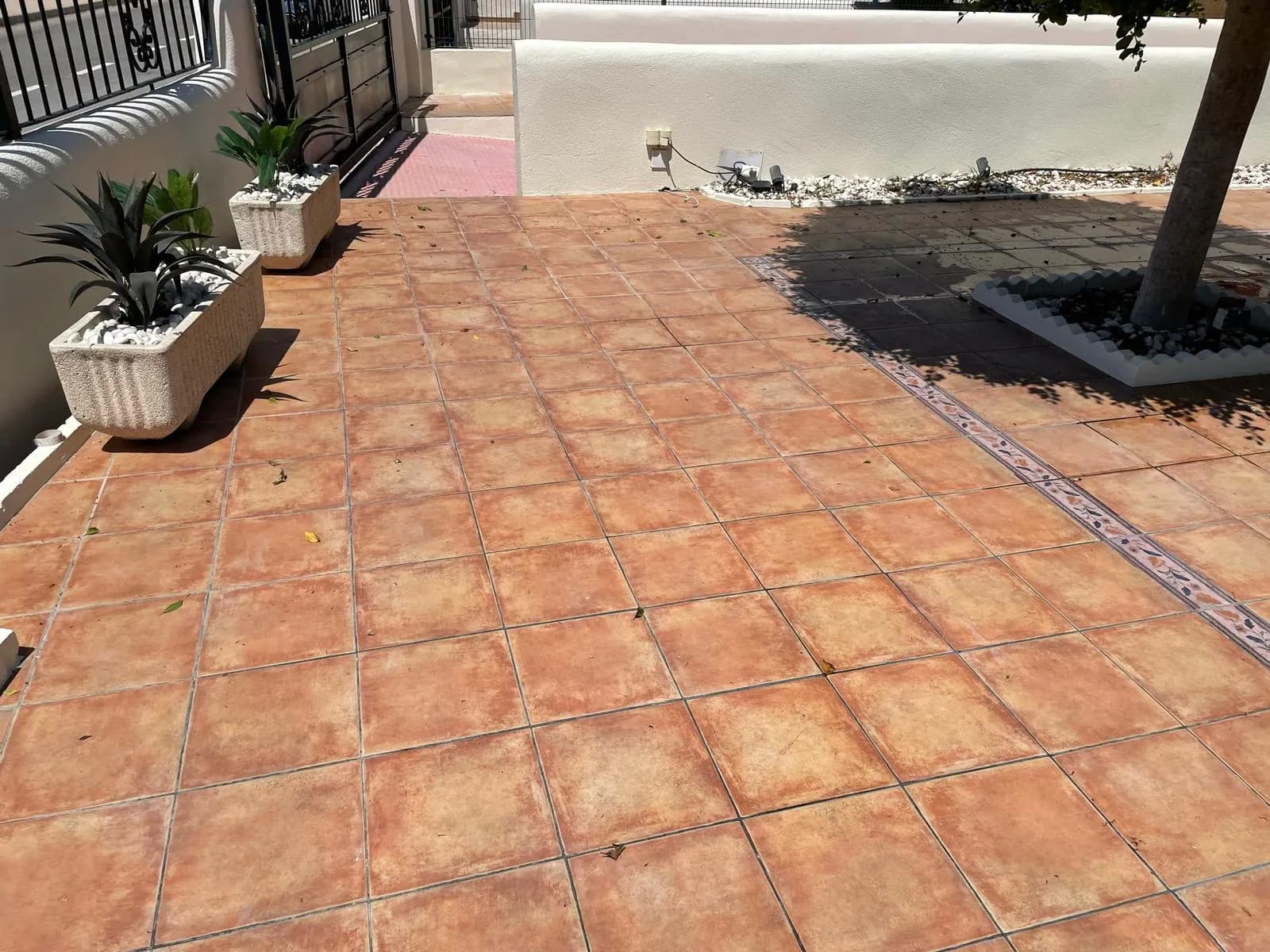 Terraza · gres terracota nuevo